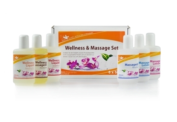 Bild von Wellness und Massage Set 6 x 50 ml Flaschen