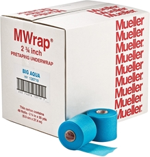 Bild von Mueller Wrap - Unterverband - 1 Karton (eine Farbe) 48 Stk