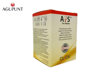 Bild von Agu-Punt Akupunkturnadel APS Click 0.25x25mm (100 Nadeln)